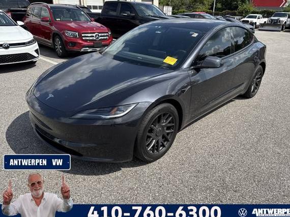 TESLA MODEL 3 2024 5YJ3E1EB0RF833214 image